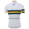 Set Fietsshirt + Korte Koersbroek 2022 Australië Nationaal Team